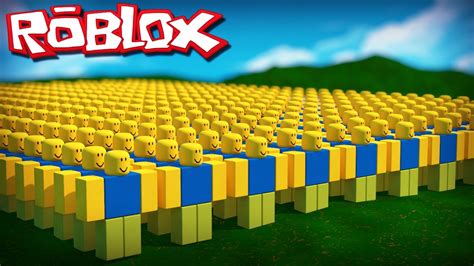 Roblox Adventures - DENIS & ALEX SURVIVE AN ARMY OF ROBLOX NOOBS! (Noob Invasion) - YouTube