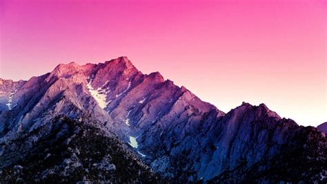 Pink Mountain Wallpapers - Top Free Pink Mountain Backgrounds ...