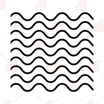 Wave Line SVG, Waves Zigzag SVG Pattern | PremiumSVG