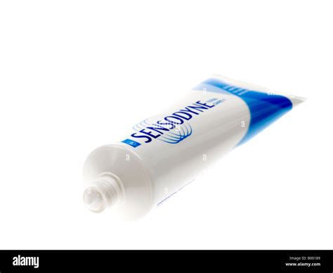 Sensitive Teeth Toothpaste Stock Photo - Alamy