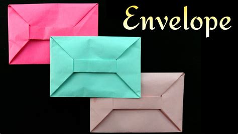 Fold A4 Paper Into Envelope - Origami