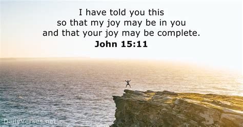 100 Bible Verses about 'My joy' - DailyVerses.net