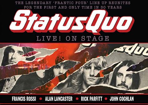 SOUNDTRACK4LIFE: THE B-SIDES: Status Quo - Frantic Four Tour 6th March 2013 Manchester