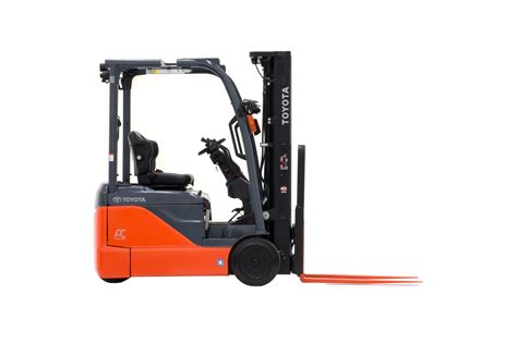 TOYOTA 3-WHEEL ELECTRIC FORKLIFT » Welch Equipment Company