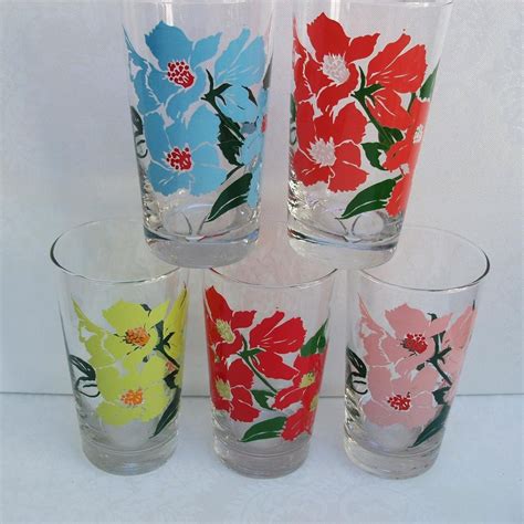 Libbey Glasses Vintage Drinking Glasses Water Glasses