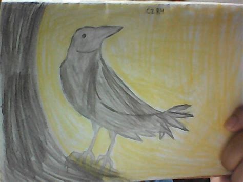 Raven in the Night by WingdingdingsG on DeviantArt