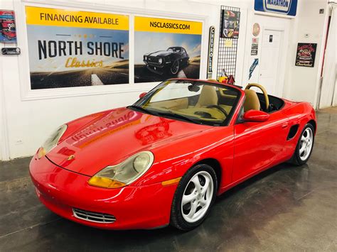 Used 1999 Porsche Boxster -CONVERTIBLE-LOW MILES-CLEAN CARFAX- RED AND SHARP!-SEE VIDEO For Sale ...