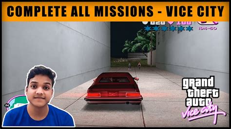 How to Complete All Missions in GTA Vice City - YouTube