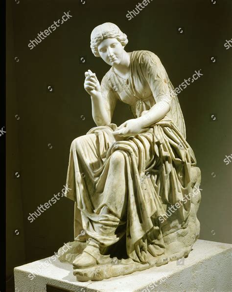 Calliope Muse Epic Poetry Marble Ludovisi Editorial Stock Photo - Stock Image | Shutterstock