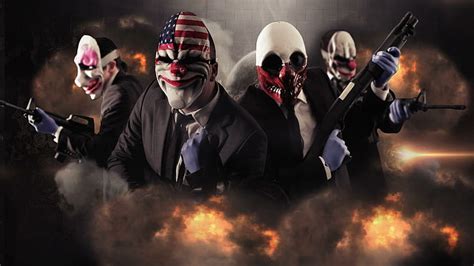 HD wallpaper: Payday 2, the purge movie, games, 1920x1080 | Wallpaper Flare