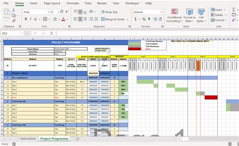 Project Management Excel Templates Pack - webQS