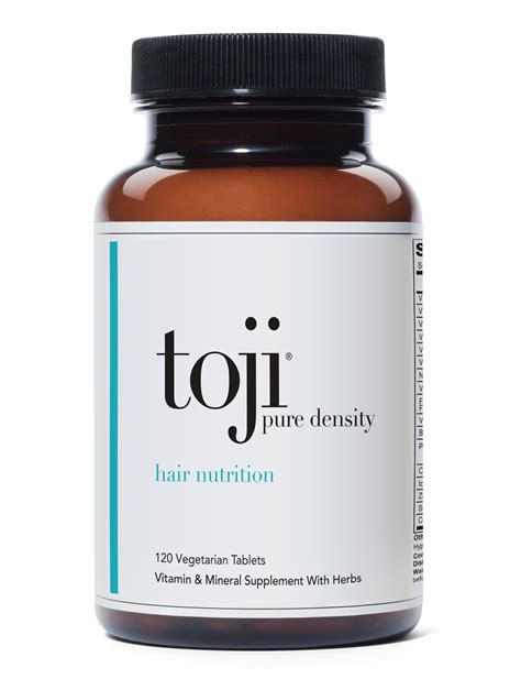 Toji Pure Density: Hair Nutrition (30 Days Supply) | TojiLife.com