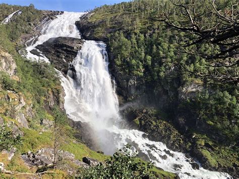 Hiking in Norway: Hardangerjokulen glacier, Trolltunga, 4 Waterfalls