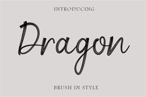 Dragon font