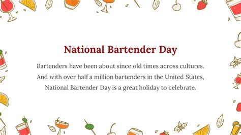 Shop Now! National Bartender Day PowerPoint Presentation