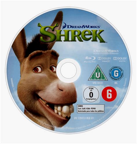 Shrek Blu Ray Disc, HD Png Download - kindpng