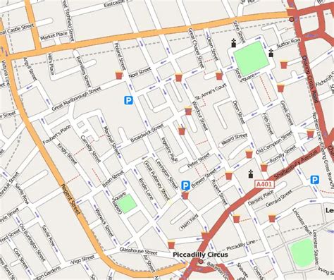 Soho Map 1 - MapSof.net