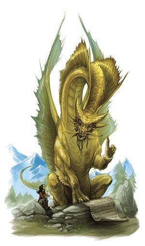 Gold dragon - The Forgotten Realms Wiki - Books, races, classes, and more