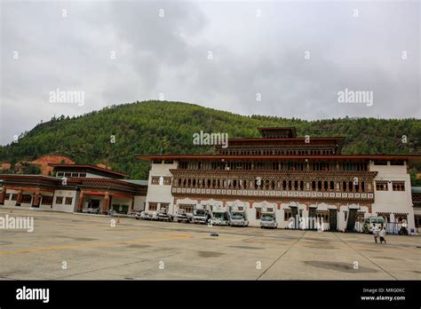 Paro International Airport, Paro, Bhutan Stock Photo - Alamy