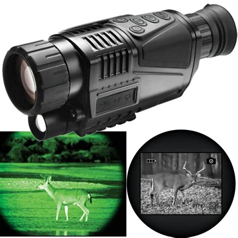 5X40 Tactical Digital IR Infrared Hunting Night Vision Goggles Scope Night Vision Monocular Hunt ...