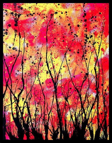 25+ unique Splatter paint art ideas on Pinterest | Splatter paint artist, Autumn art ideas for ...