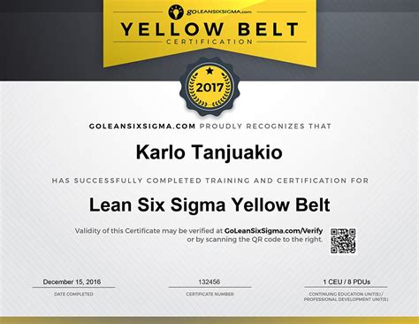 Green Belt Vs Yellow Belt Lean Six Sigma | semashow.com