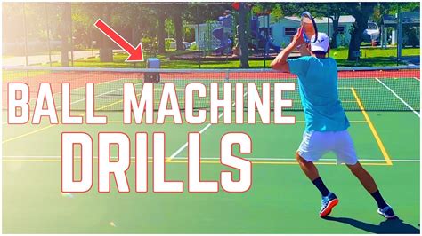 Tennis Ball Machine Drills - VCP Tennis