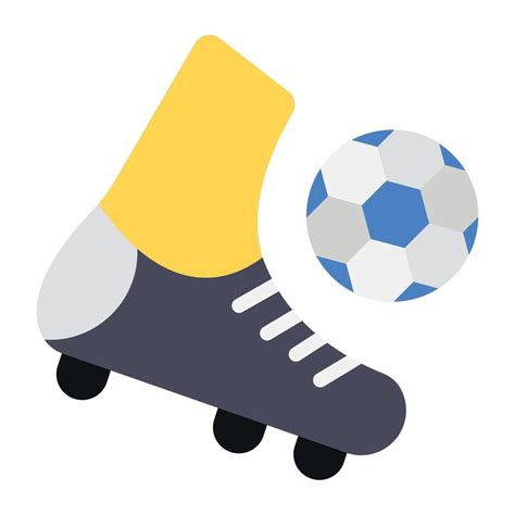 Football kick icon in trendy style vector 5096323 Vector Art at Vecteezy