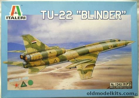 Italeri 1/72 Tu-22 Blinder - USSR / Iraq / Libyan Air Force, 1245