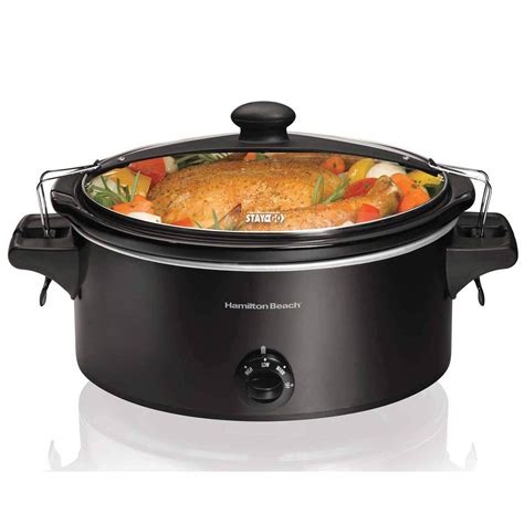 Hamilton Beach Stay or Go® 6-Quart Slow Cooker - 33261 | HamiltonBeach.com