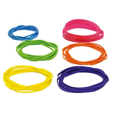 Colored Rubber Bands - 3 oz.