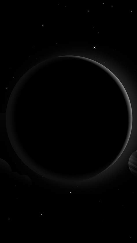 Solar system, planets, dark, digital art, fantasy, 720x1280 wallpaper ...