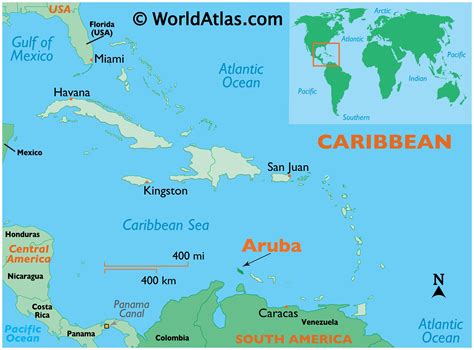 Aruba Maps & Facts - World Atlas