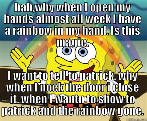 Spongebob Meme Rainbow