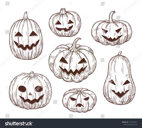 122,750 Halloween Pumpkin Drawing Images, Stock Photos & Vectors | Shutterstock