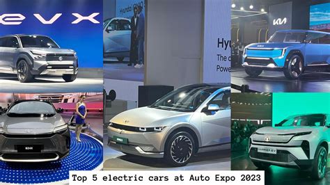 Auto Expo 2023: Five electric cars to light up Indian auto show - Bergip Cars