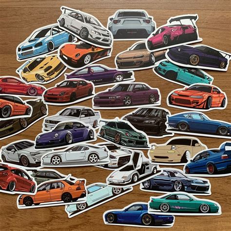 JDM Car Stickers, Hobbies & Toys, Stationery & Craft, Art & Prints on Carousell