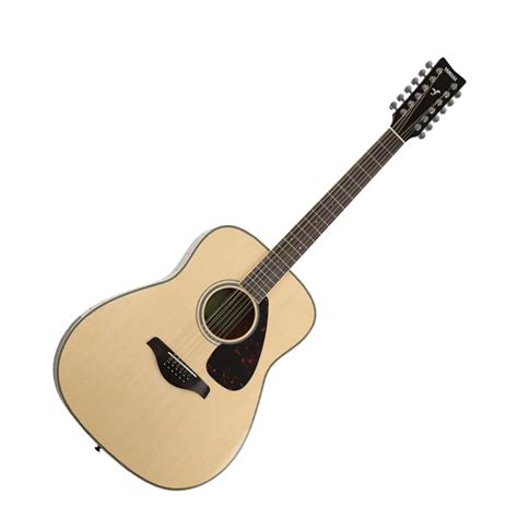 Yamaha FG820-12 Dreadnought 12 String Acoustic Guitar Natural