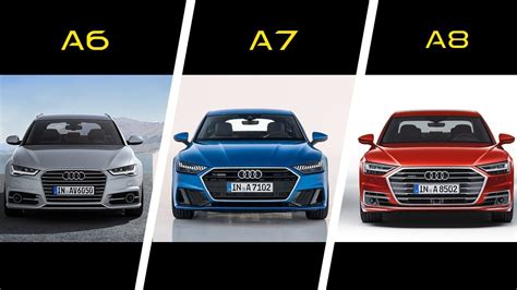 Audi A4 Vs A5 Vs A6