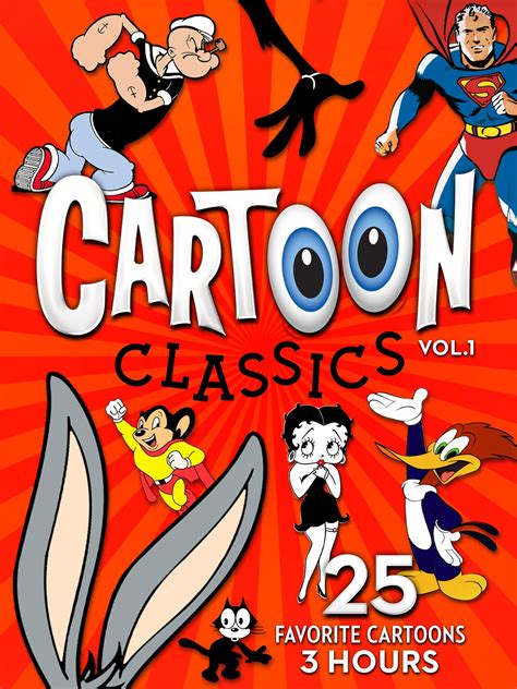 Cartoon Classics - Vol. 1: 25 Favorite Cartoons - 3 Hours (2017) - Rotten Tomatoes