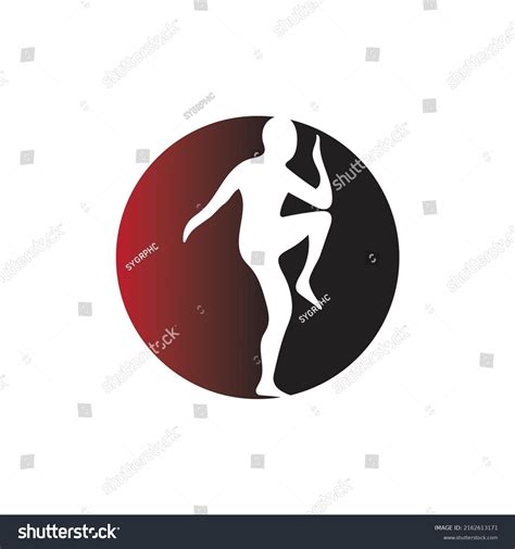 Vector Illustration Aerobic Logo On White Stock Vector (Royalty Free) 2162613171 | Shutterstock