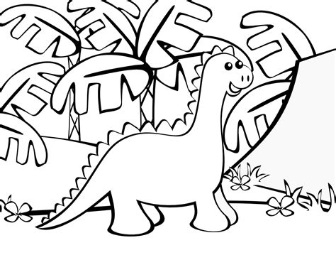 Dinosaur Coloring Pages