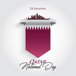 Happy Qatar National Day Logo Vector Images (over 200)