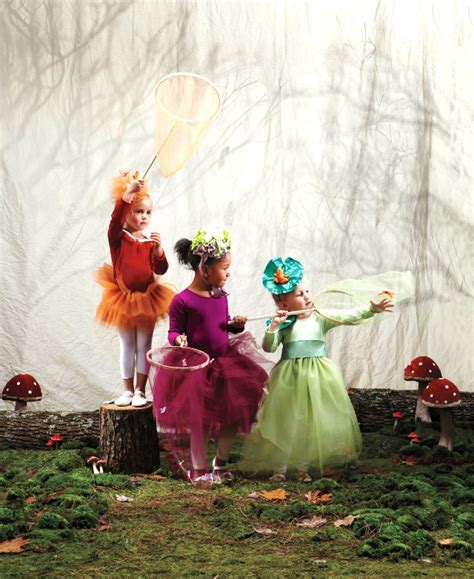 DIY Woodland Sprite / Fairy Costumes - Martha Stewart Halloween - Mom 4 Real