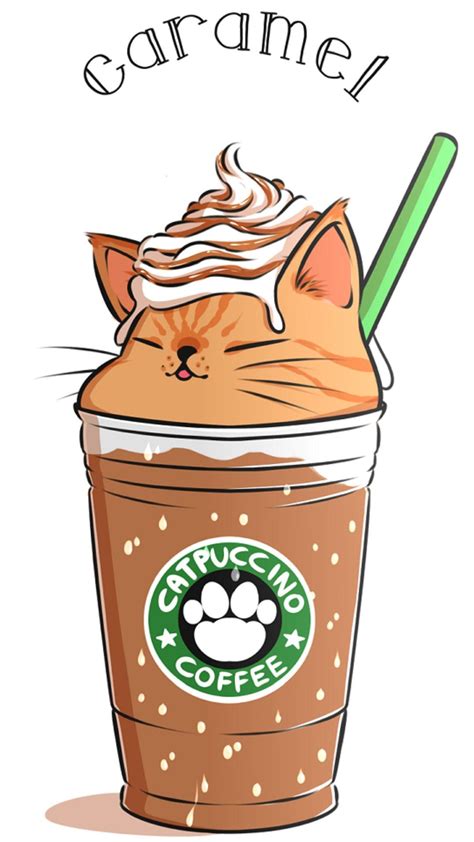 Starbucks Cute Cartoon Wallpapers on WallpaperDog