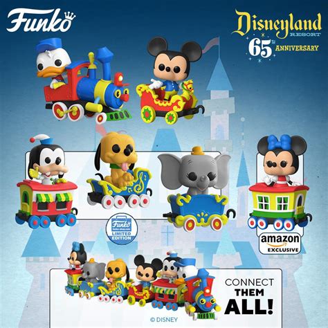 NEW Disneyland 65th Anniversary Funko POP! Figures Released; Park ...