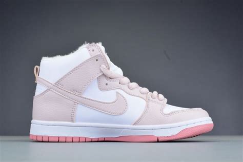 Nike Dunk SB High Pro Pink White Winterized In Women’s Size - FavSole.com