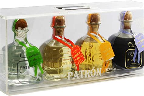 Patrón 4-Bottle Gift Set | Uncrate