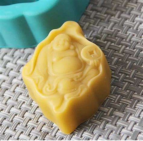 Silicon Soap Mold Maitreya Buddha moulds Handmade mini essential oil ...