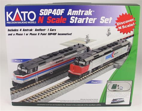 Model Train Set: Kato Amtrak SDP40F Starter | Model Train Stuff